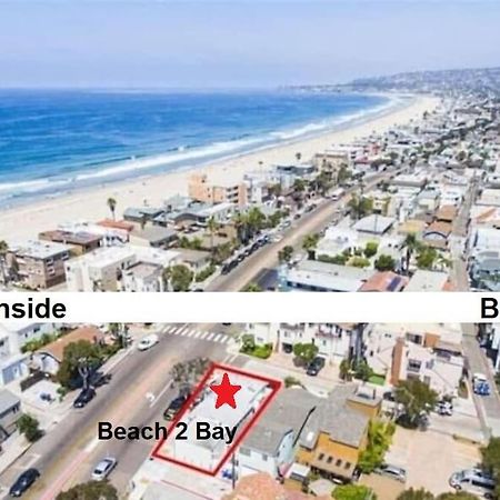 Beach-2-Bay 2Br - In The Heart Of Mission Beach San Diego Exterior photo